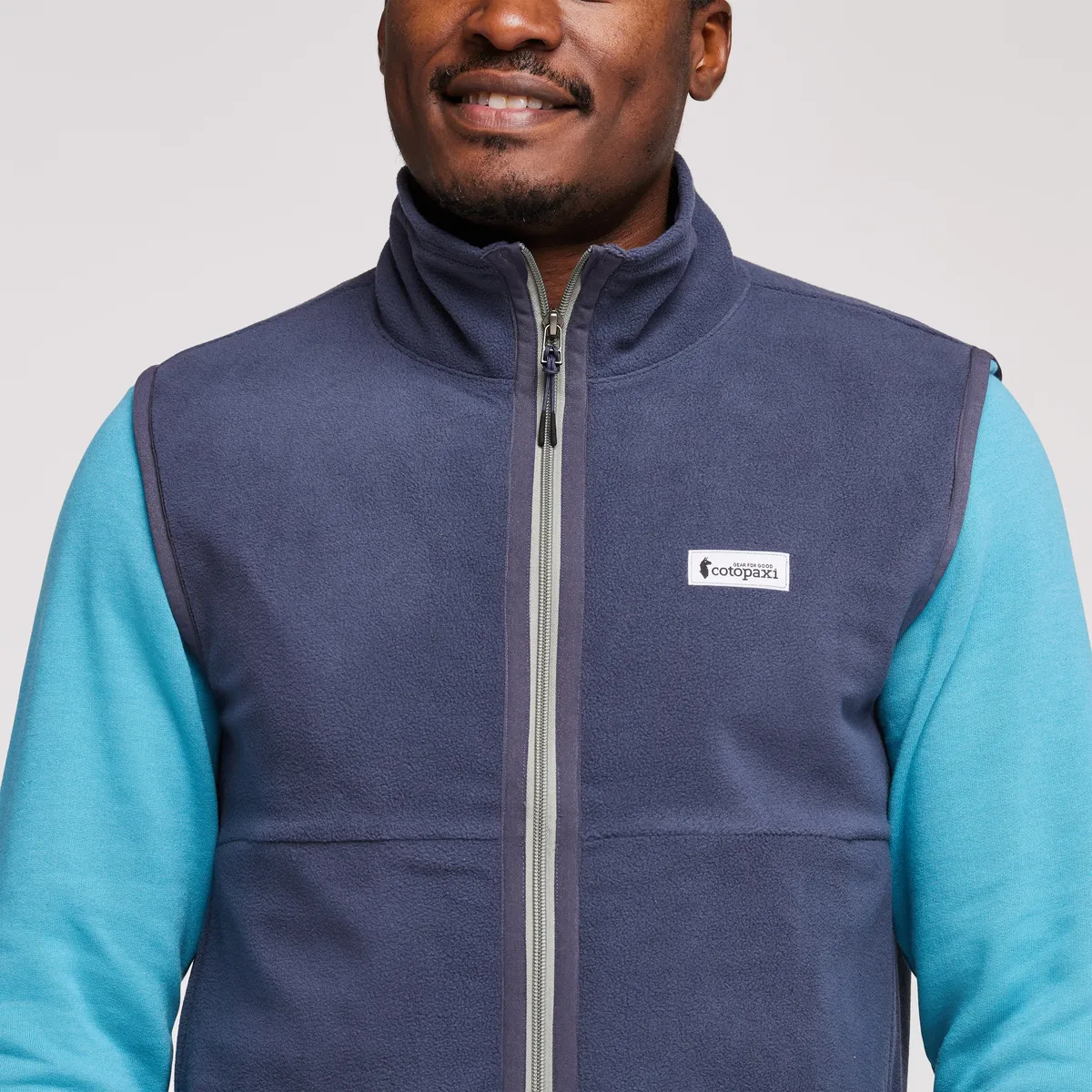 Cotopaxi Amado Fleece Vest gilet homme Graphite polaire recyclée