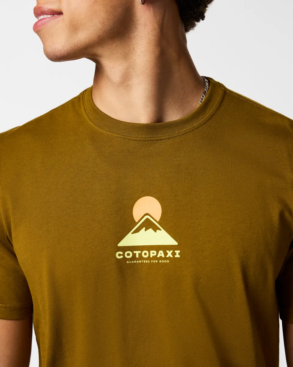 Cotopaxi Mountain t-shirt homme Ocean coton bio
