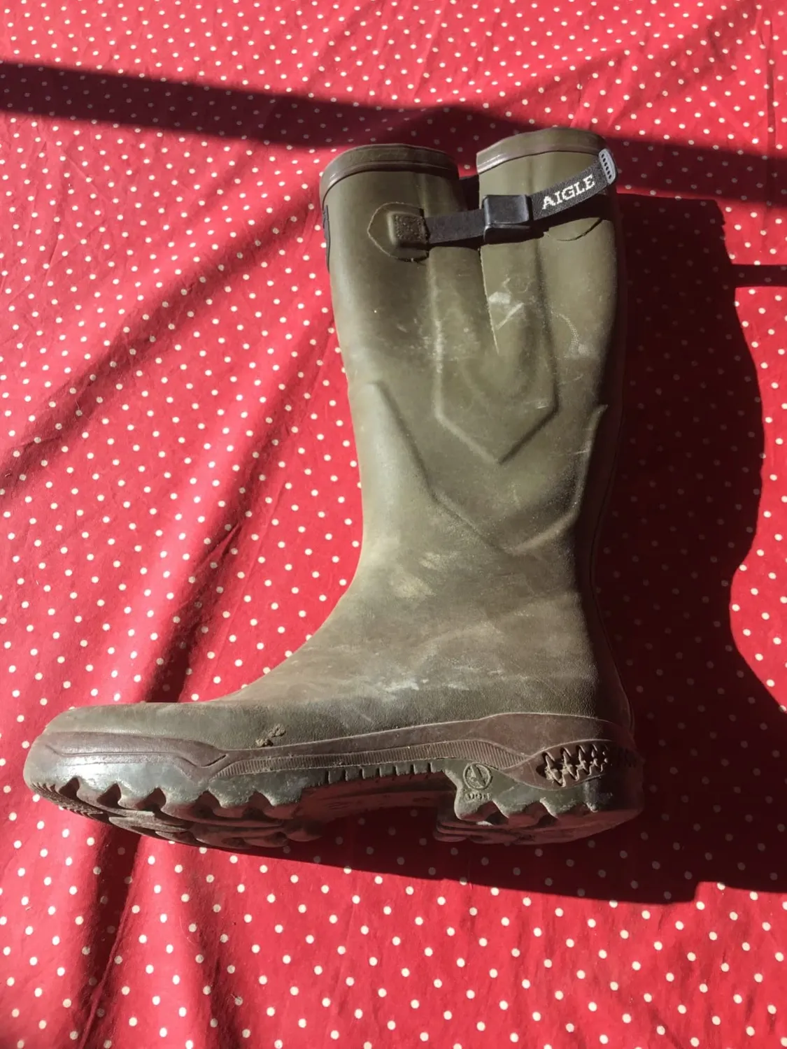 Aigle Parcours 2 VAR bottes homme Bronze caoutchouc