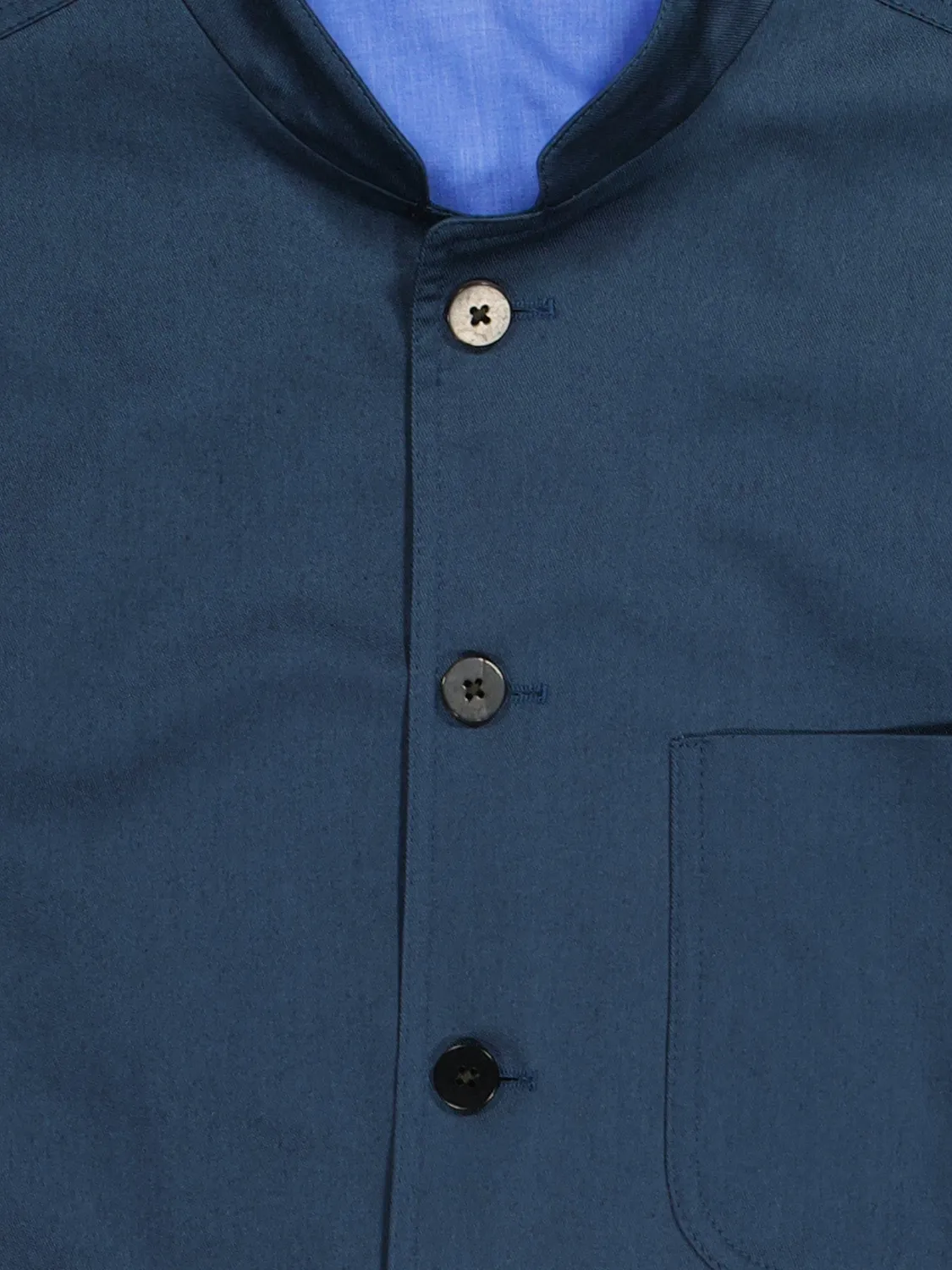 Hollington Tyrol veste ajustée coton bleu marine