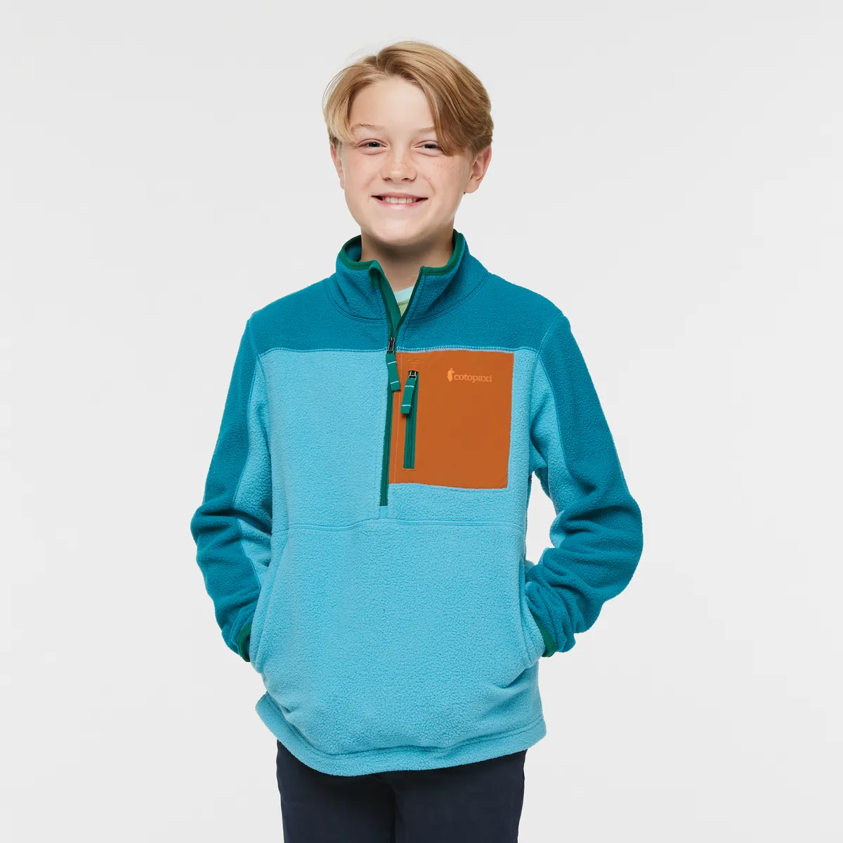 Cotopaxi Abrazo Half-Zip veste polaire enfant recyclée