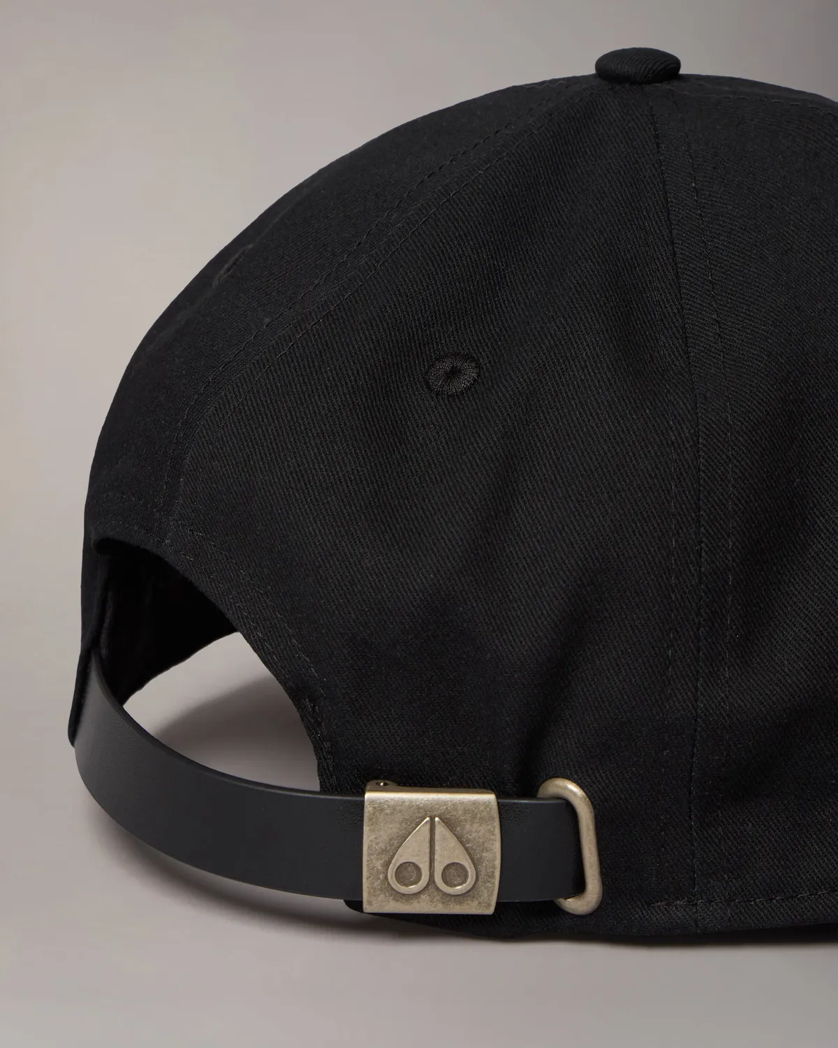 Moose Knuckles Logo Icon Casquette baseball noir