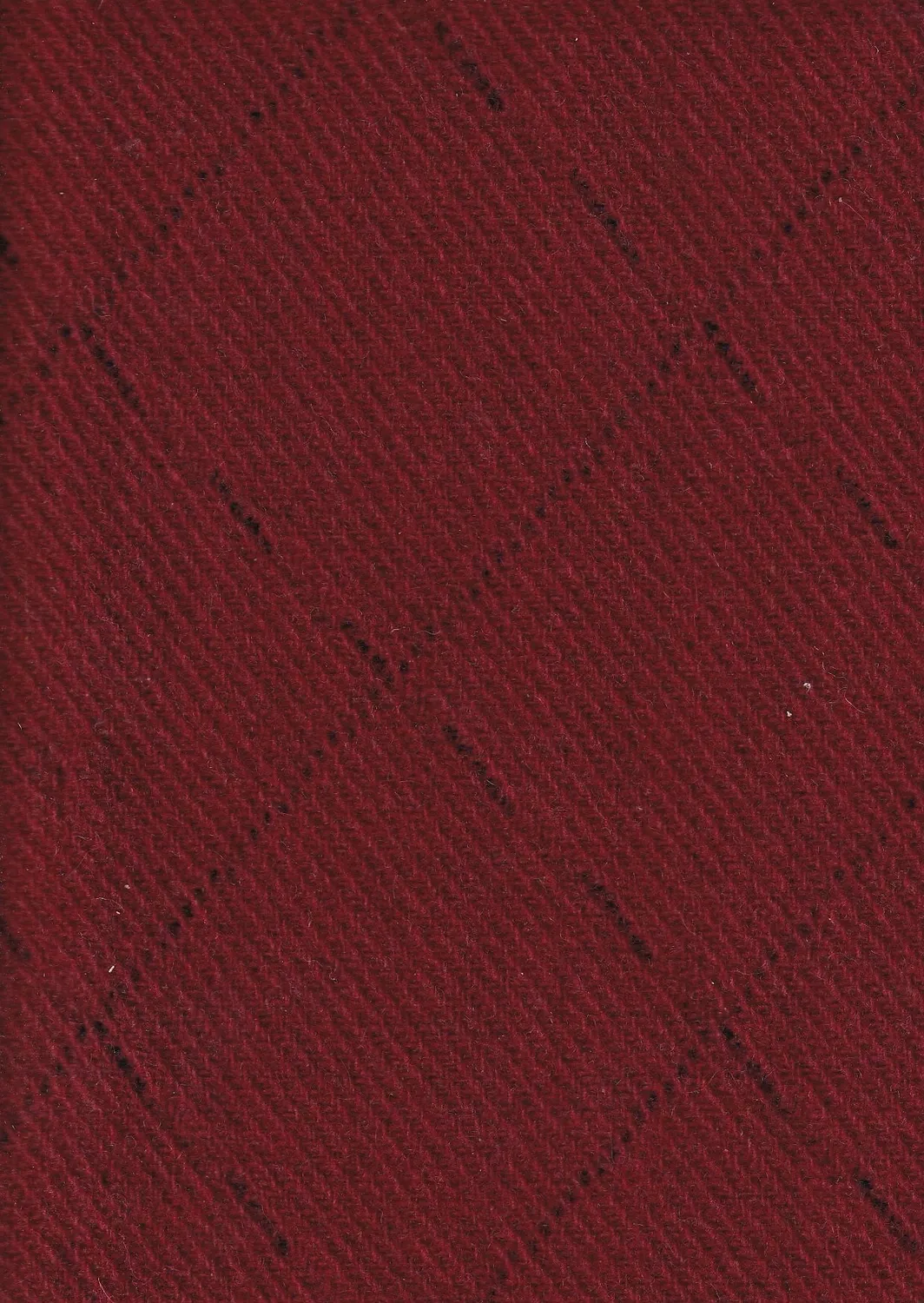 Hollington drap de laine double face mer rouge tissu 7 m laine