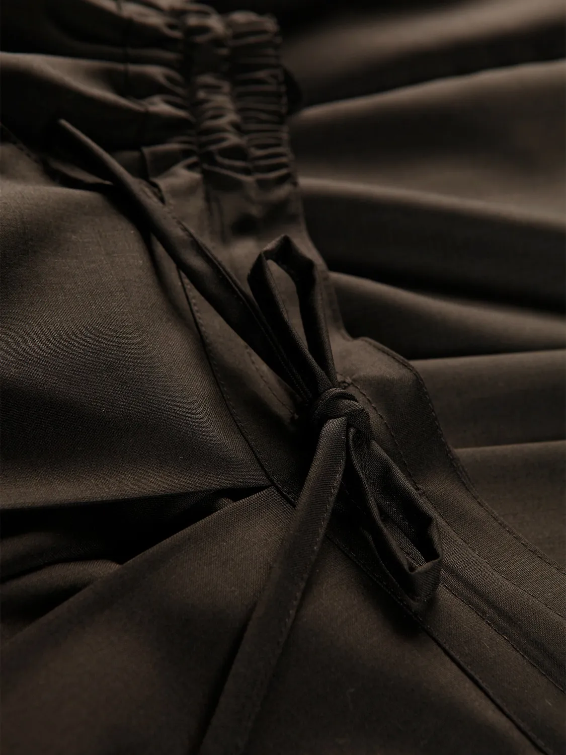 Hollington Hakama pantalon laine noire S130 plis