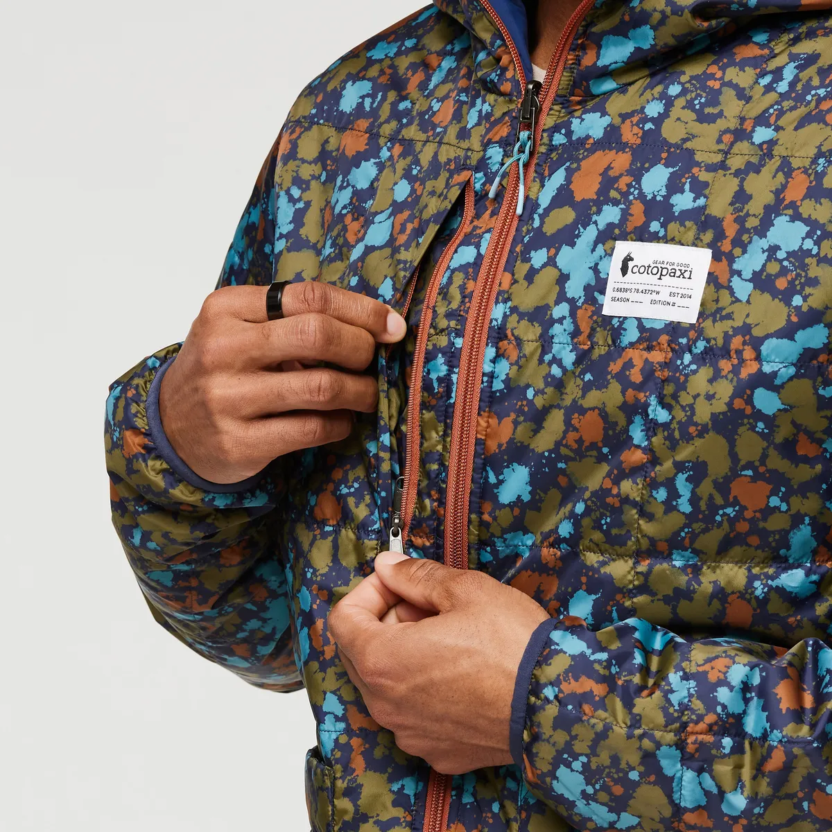 Cotopaxi Teca Cálido Print doudoune réversible Sun Spots homme
