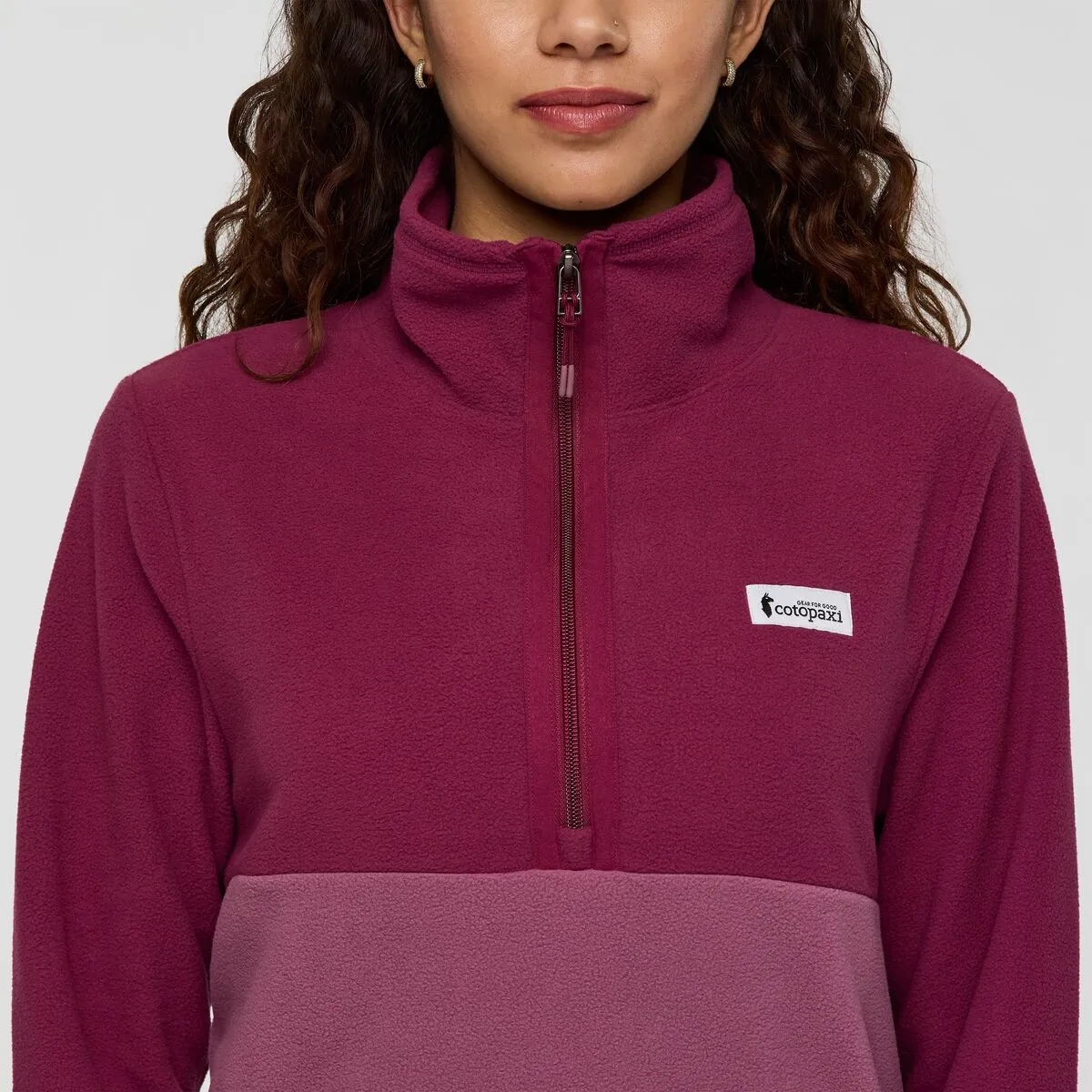 Cotopaxi Amado Fleece Pullover polaire femme Fjord demi-zip