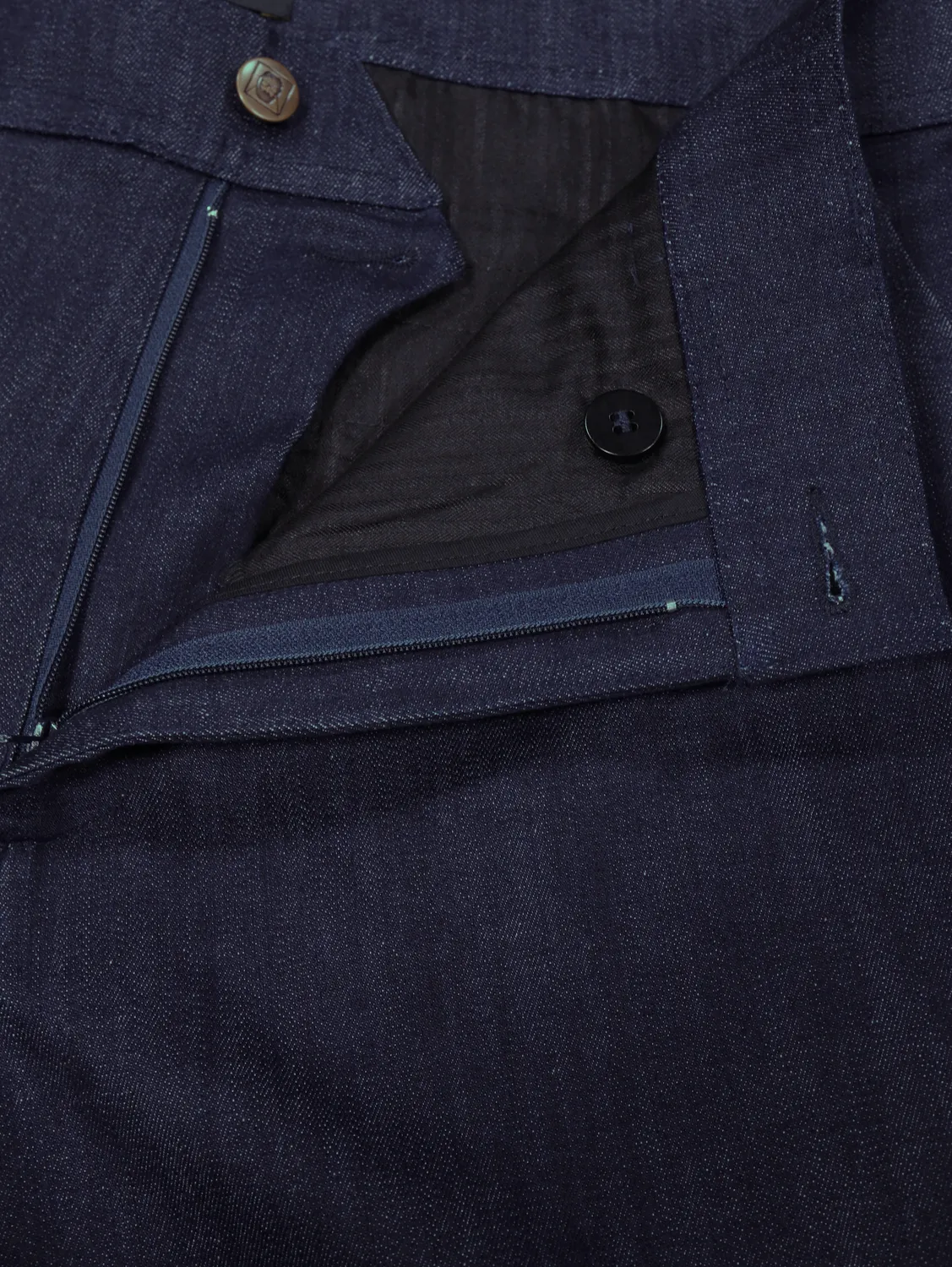 Hollington Cheverny pantalon denim indigo stretch sanforisé