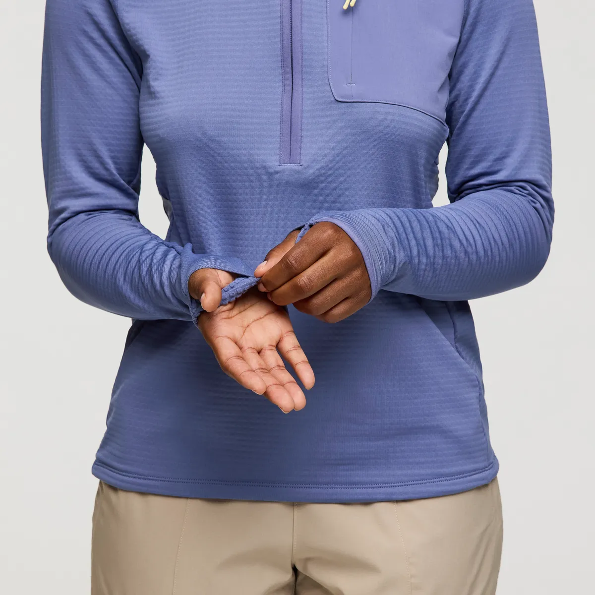 Cotopaxi Otero polaire demi-zip femme Iceberg technique