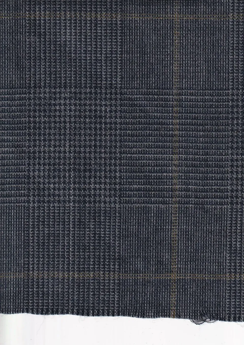 Hollington tissu laine lin double-face prince de galles 7 m