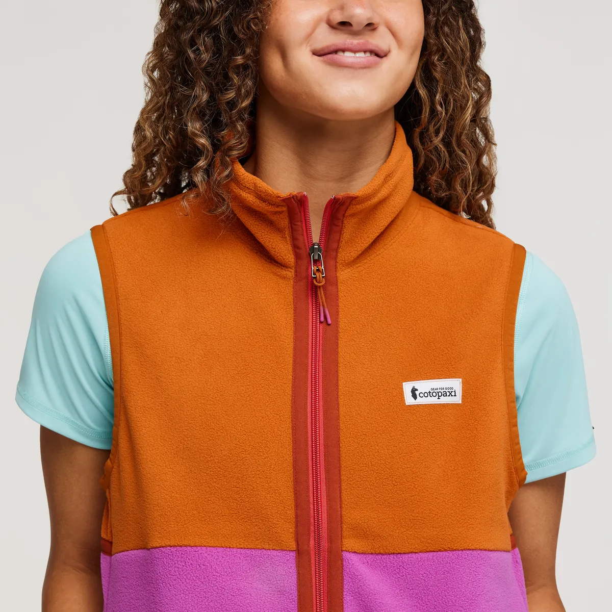 Cotopaxi Amado Fleece Vest gilet femme Mezcal polaire