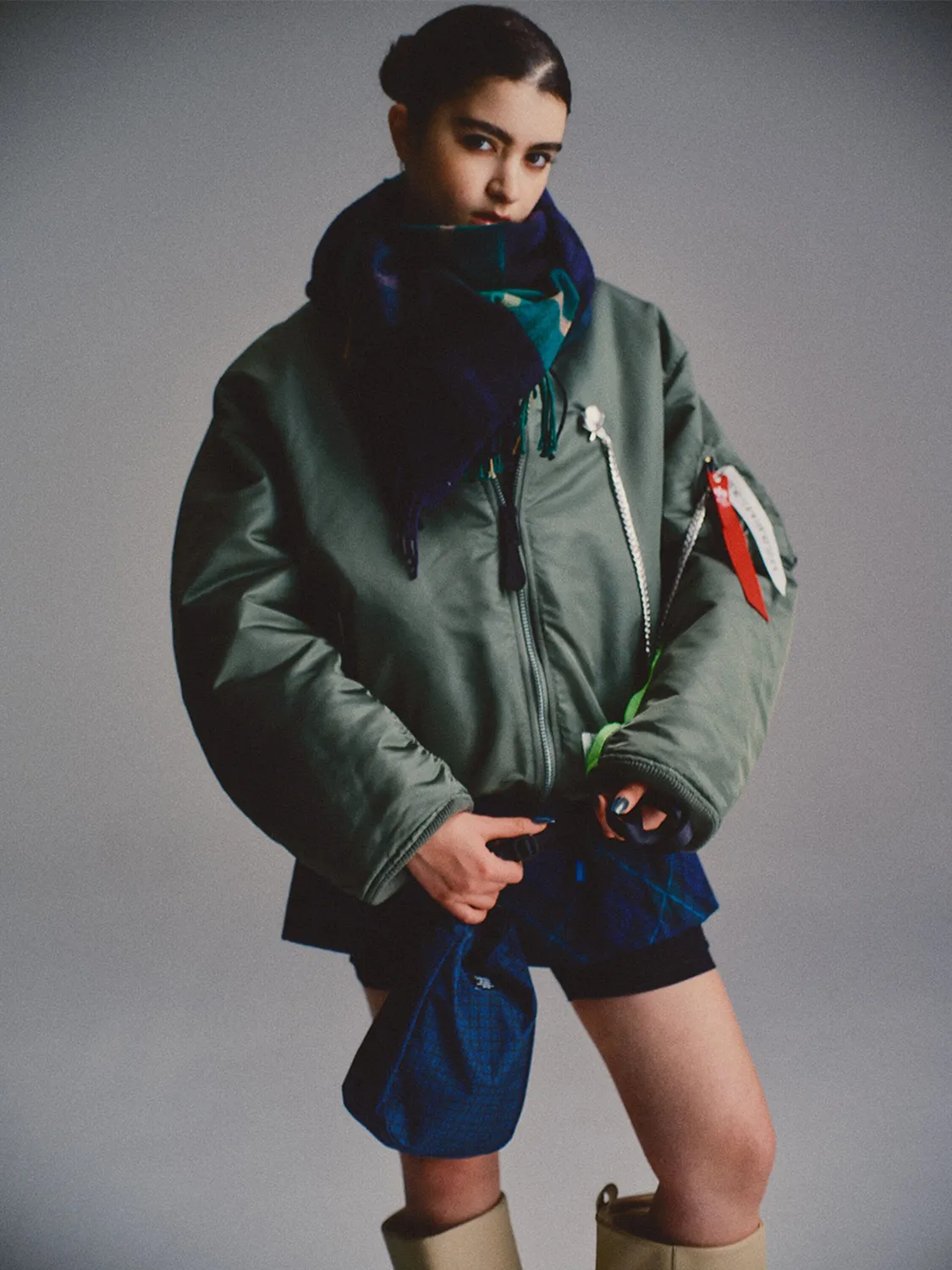 Alpha Industries WTAPS MA-1 bomber flight nylon olive