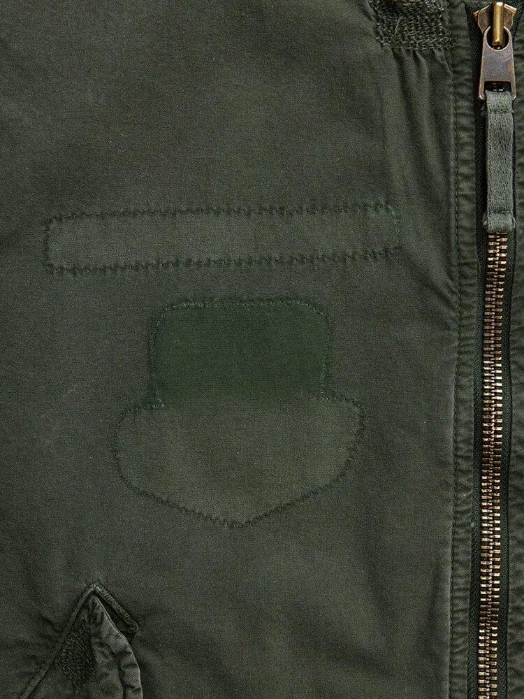 Alpha Industries L-2B Rip Repair bomber OG-107 Green coton