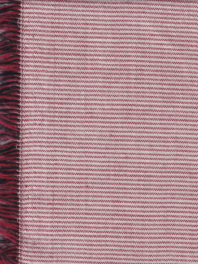 Hollington toile coton lin tissu bronze rose 2 m rigide