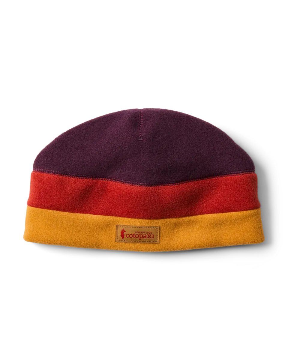 Cotopaxi Teca Fleece Beanie bonnet Acai Stripes polaire