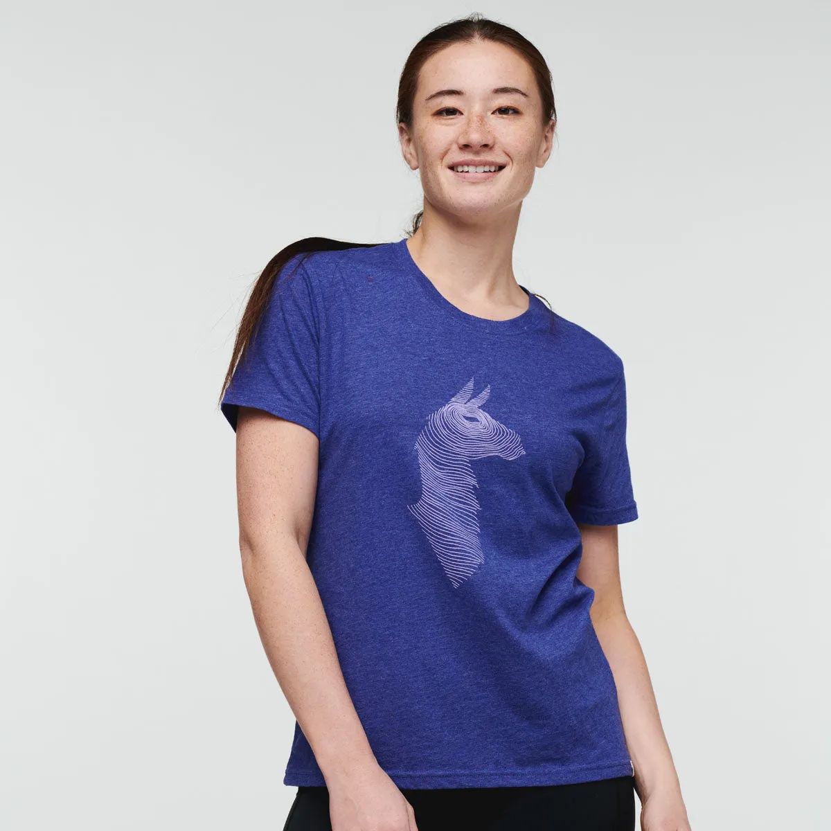 Cotopaxi Topo Llama t-shirt femme coton bio