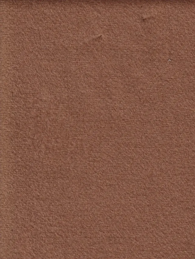 Hollington tissu poil de chameau naturel marron 5 m