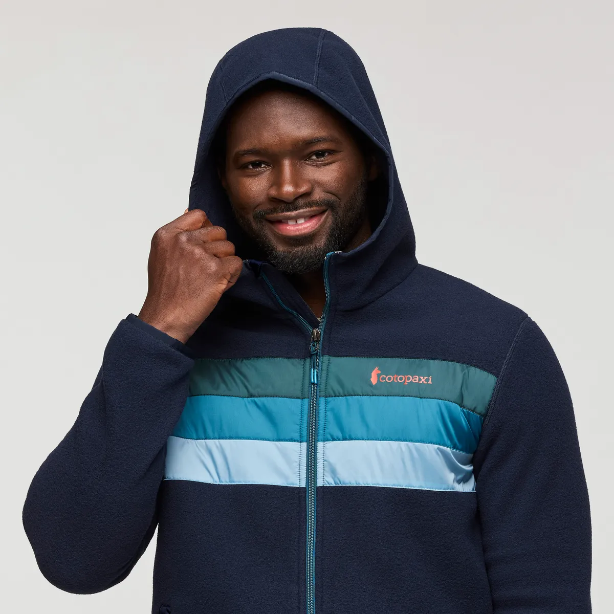 Cotopaxi Teca veste polaire homme Sepia Sunset zippée