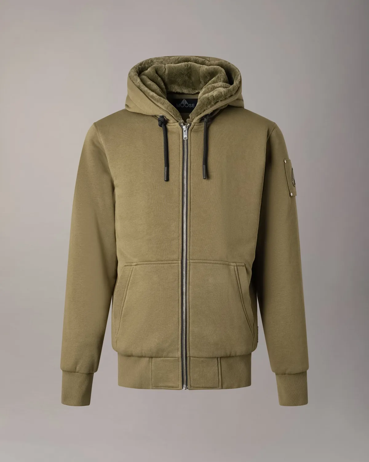 Moose Knuckles Classic Bunny hoodie Combat molleton