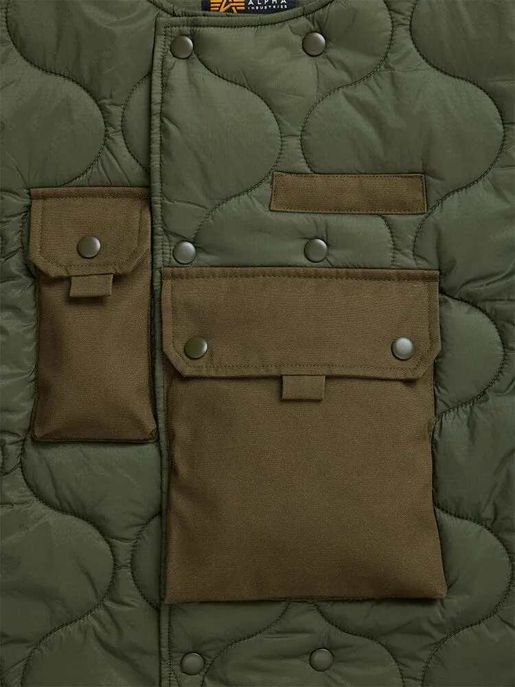 Alpha Industries Tactical Vest gilet nylon vert OG-107