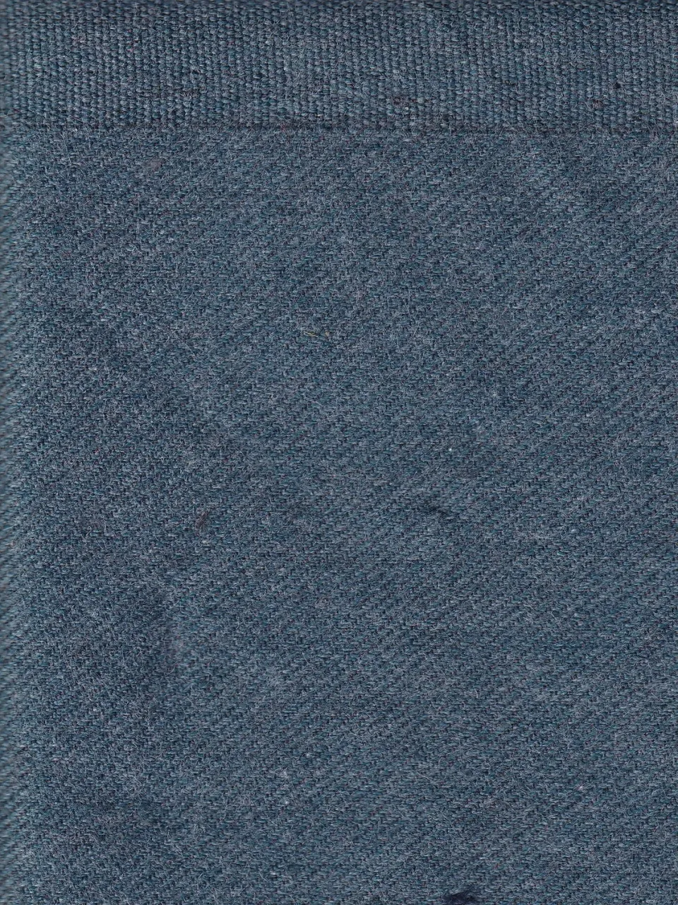 Hollington serge gris bleu tissu double-face coton