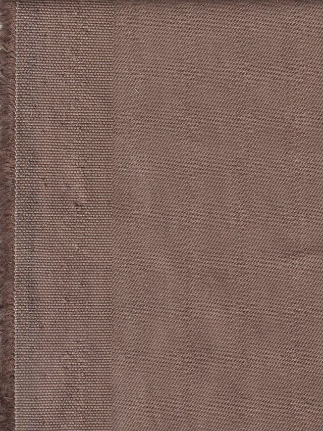 Hollington Smart toile tissu marron coton 100% uni