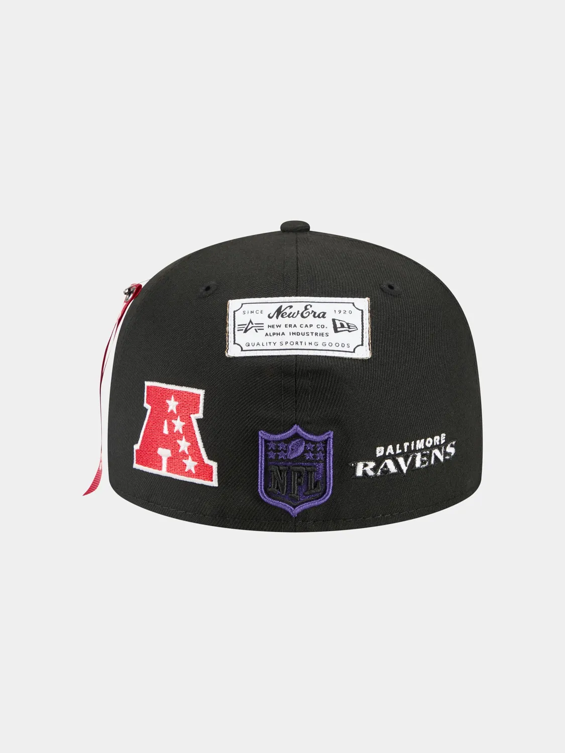 Alpha Industries Ravens 59Fifty casquette fitted noire