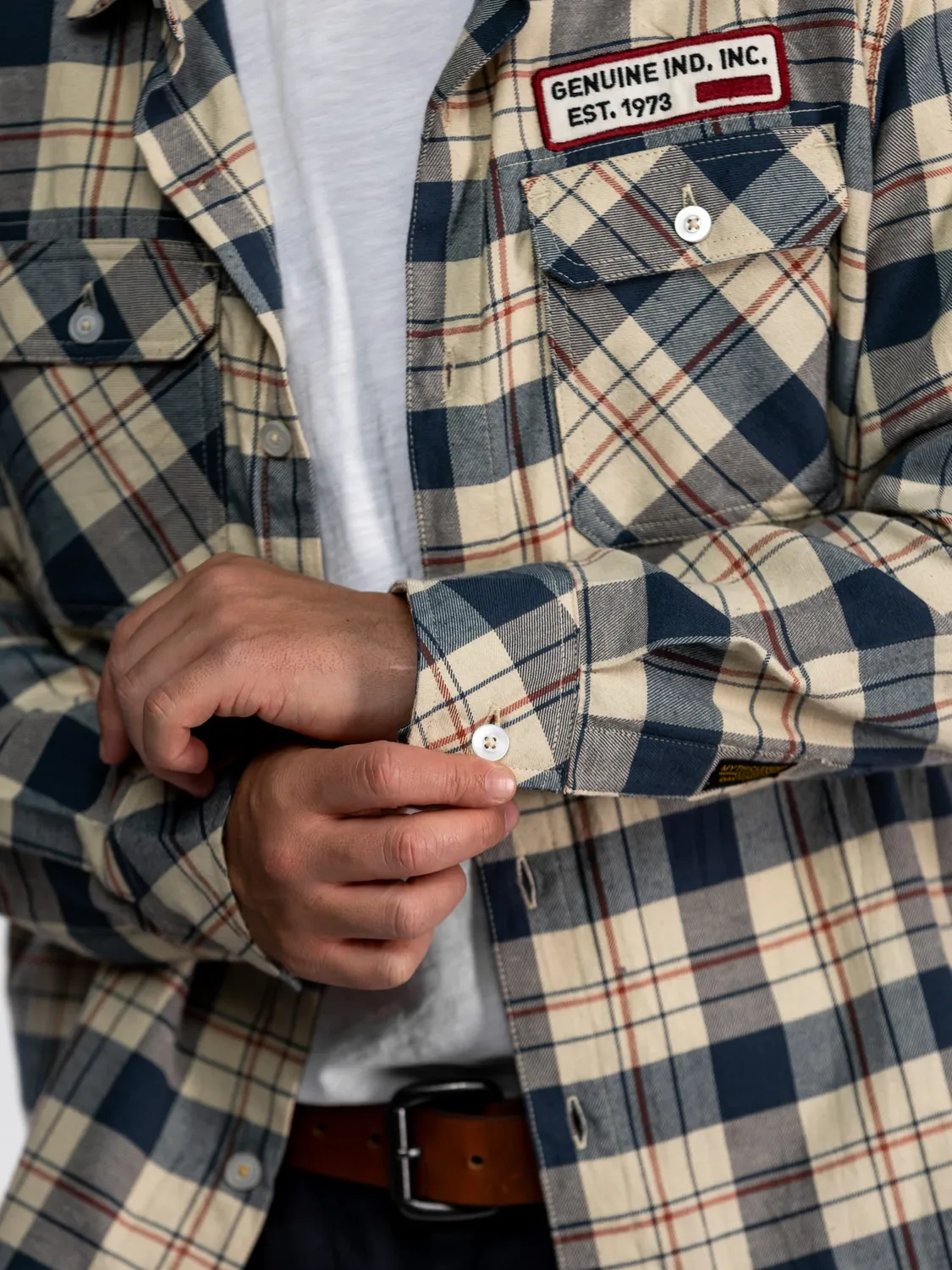 DAYTONA Melvin chemise flanelle carreaux homme