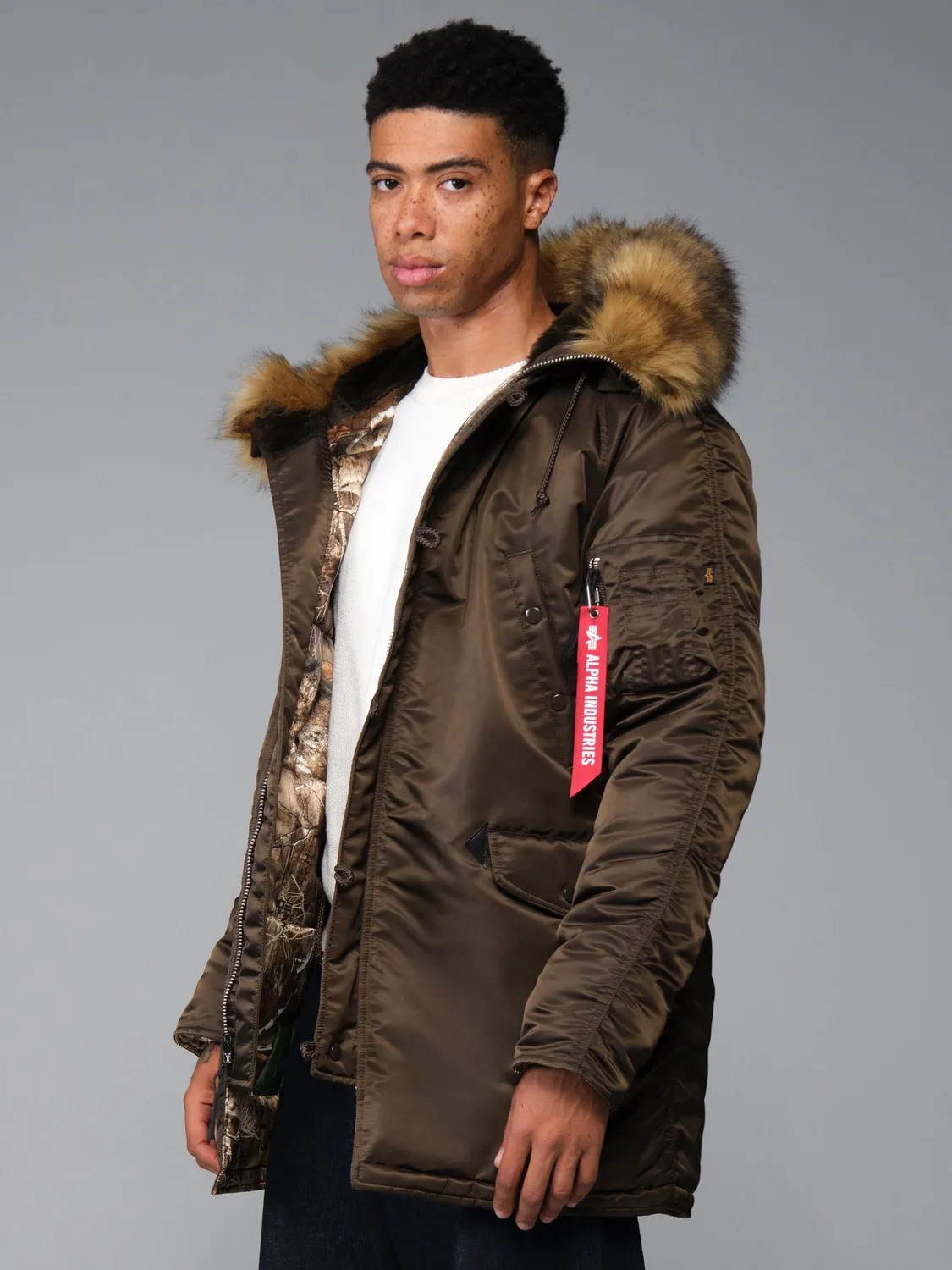 Alpha Industries N-3B Parka camouflage grand froid