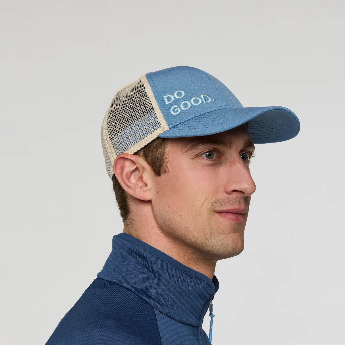 Cotopaxi Do Good Trucker casquette fjord 5 panneaux