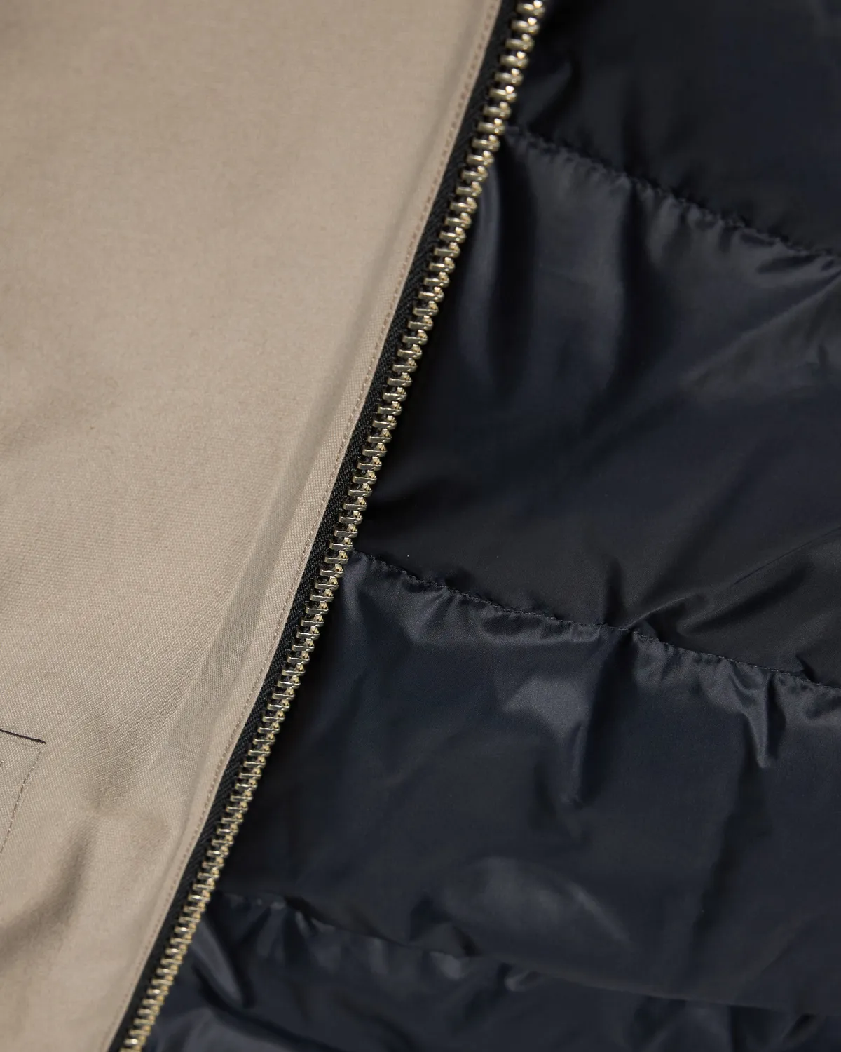 Moose Knuckles Falcon doudoune trucker Ashen-Black duvet