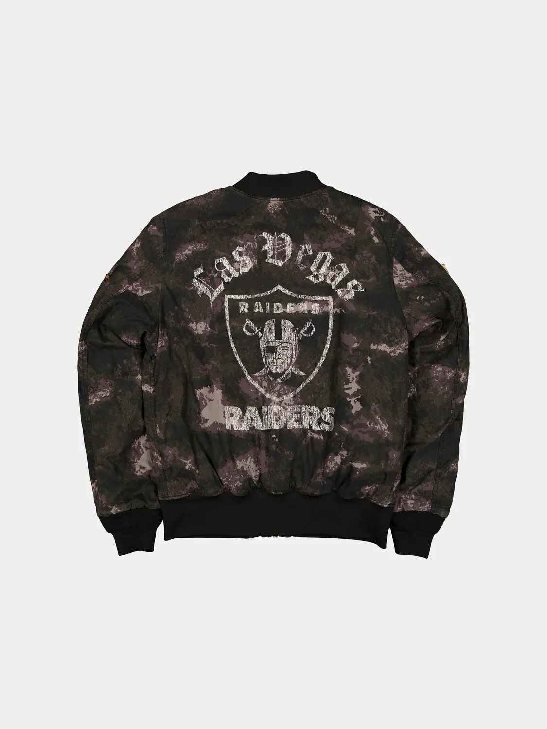 Alpha Industries MA-1 Raiders New Era bomber noir réversible
