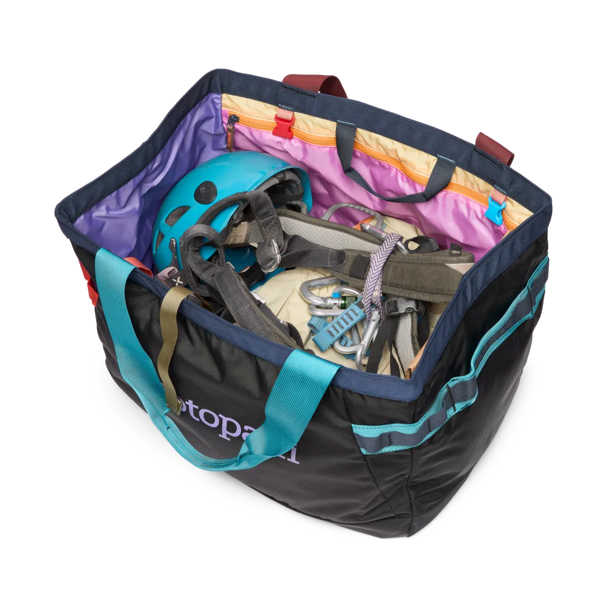 Cotopaxi Allpa 60L sac tote Del Día Dark robuste