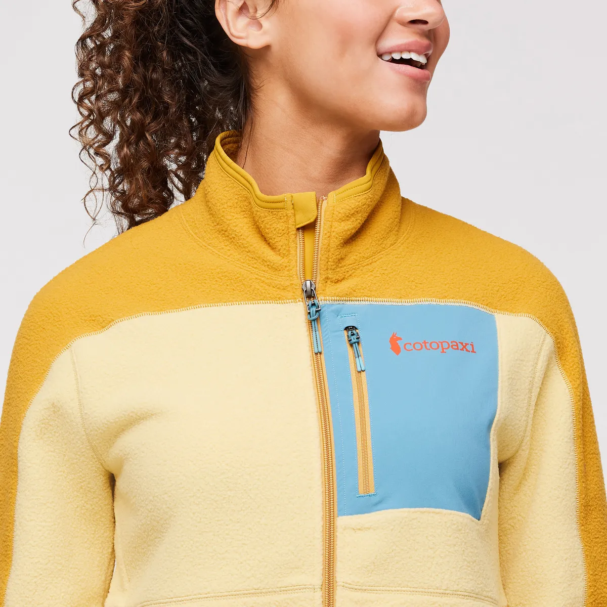 Cotopaxi Abrazo veste polaire femme zippée ambre