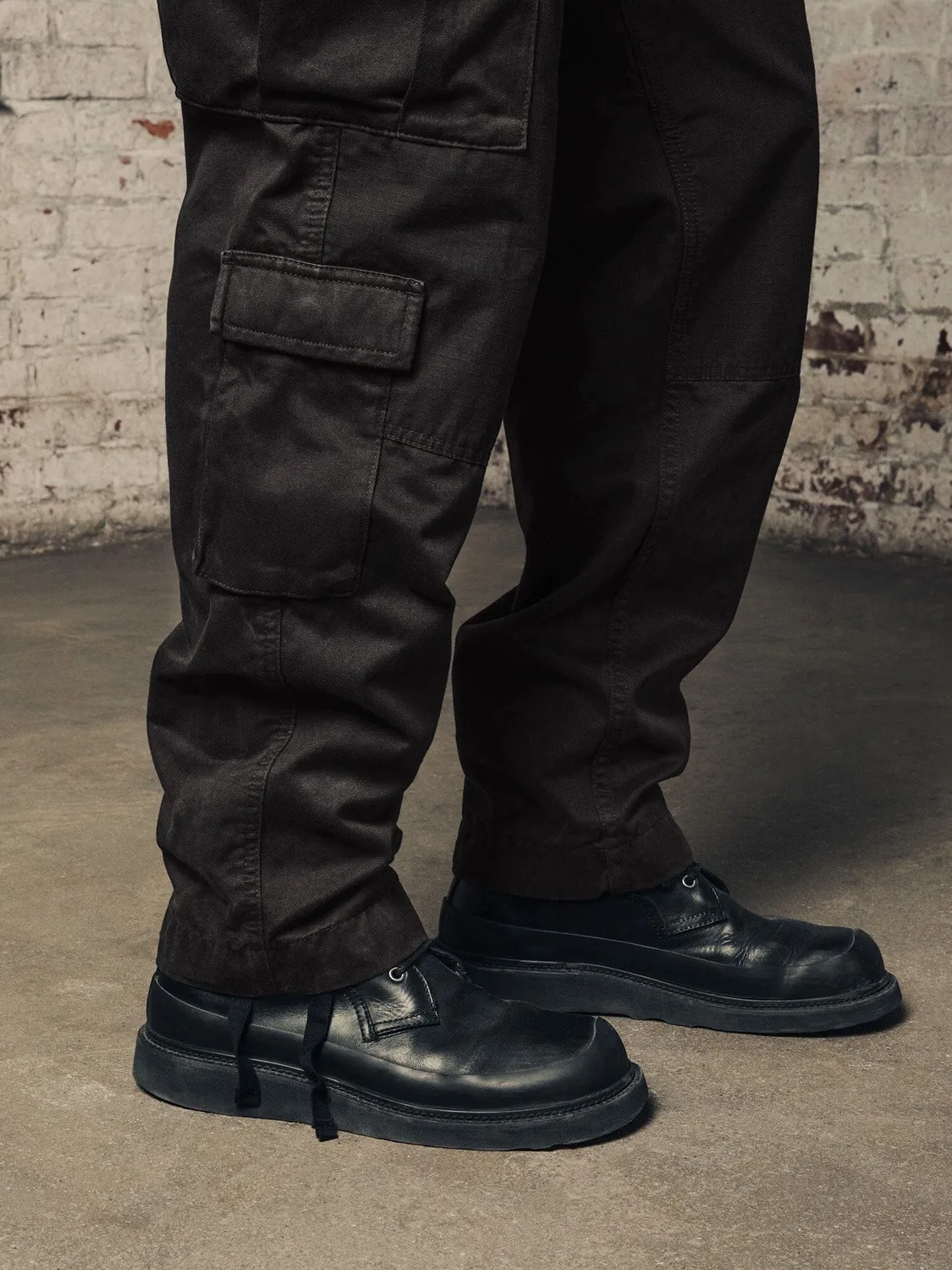 Alpha Industries ACU Pant pantalon cargo noir coton