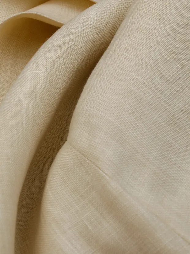 Hollington Siza italien pantalon toile lin naturel pur lin