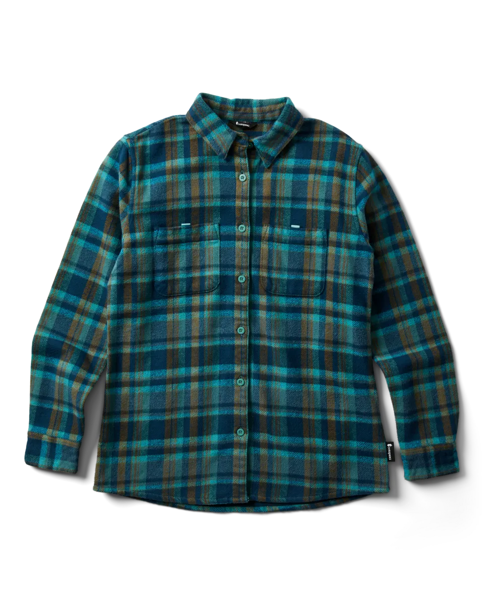 Cotopaxi Mero chemise flanelle femme coton bio