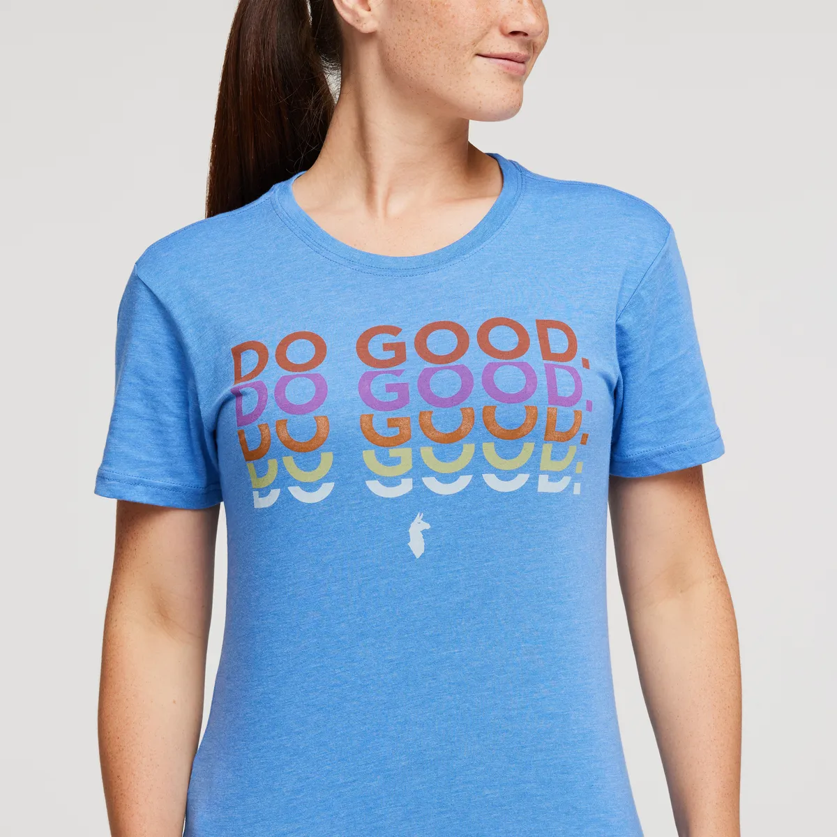 Cotopaxi Do Good Repeat t-shirt femme Lupine coton doux