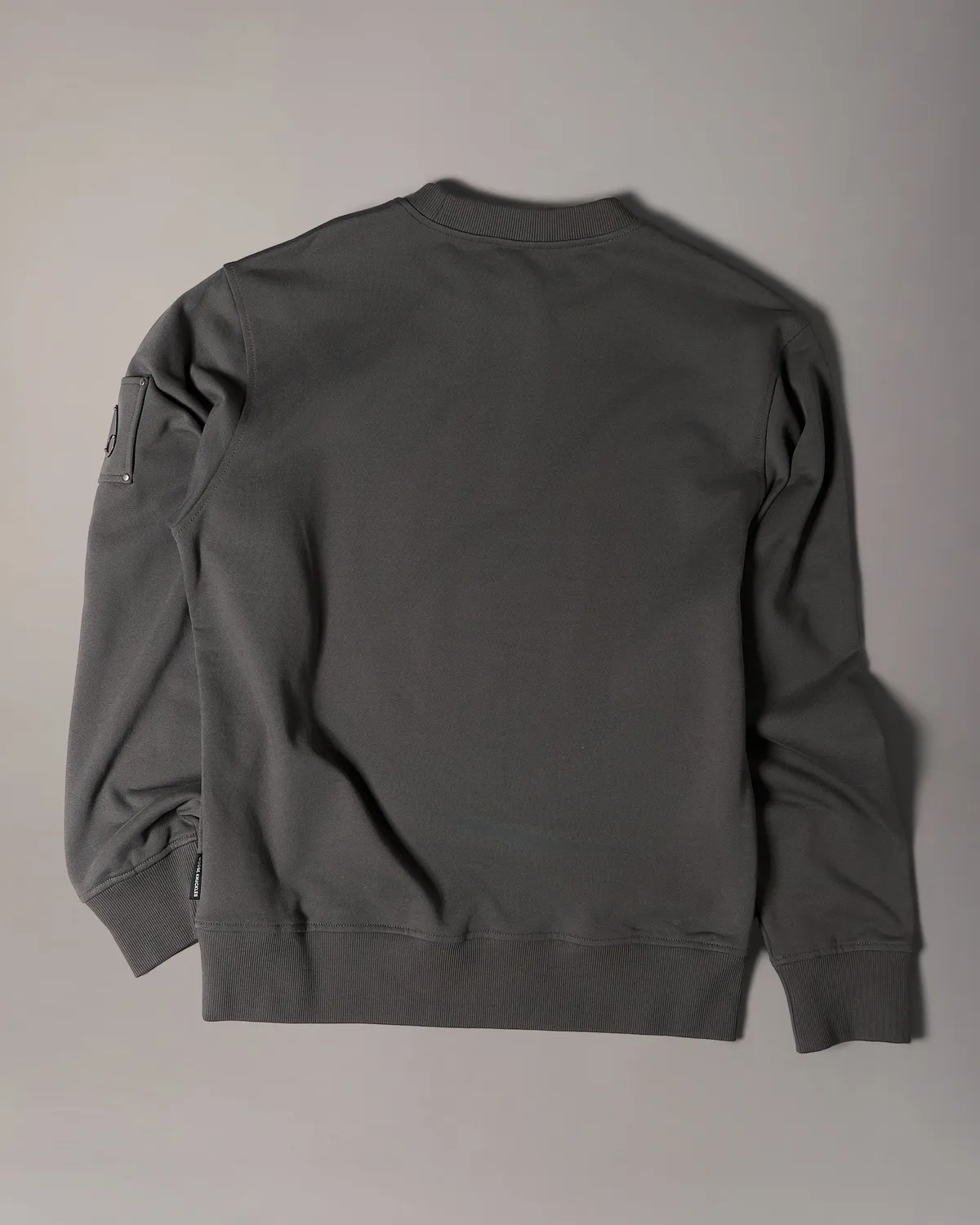 Moose Knuckles Hartsfield sweat col rond ciment