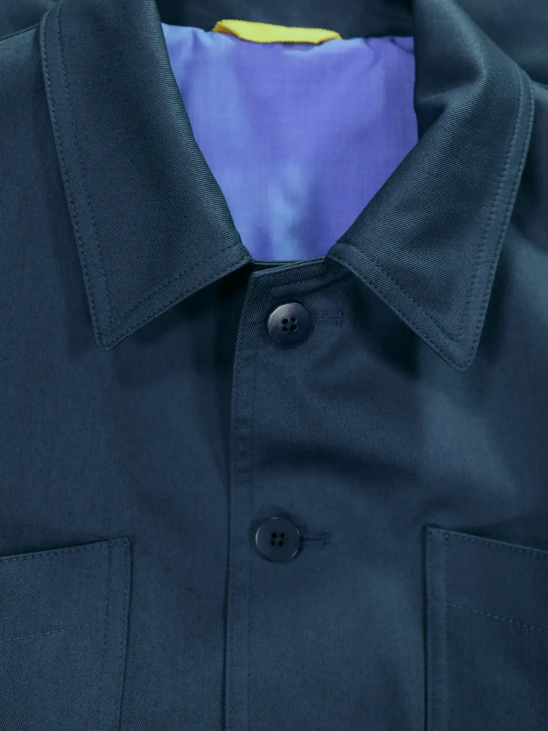 Hollington Lyon veste coton extensible dark navy