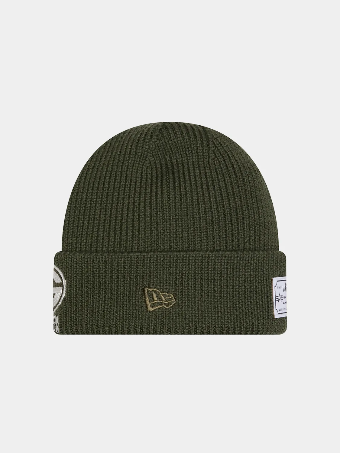 Alpha Industries x New Era bonnet Green Bay Packers laine