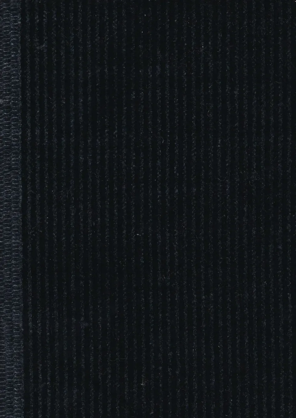 HOLLINGTON velours coton bleu gris noir tissu au mètre épais