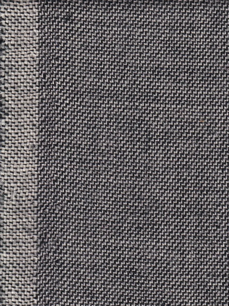 Hollington toile laine coton stretch gris bronze 5m
