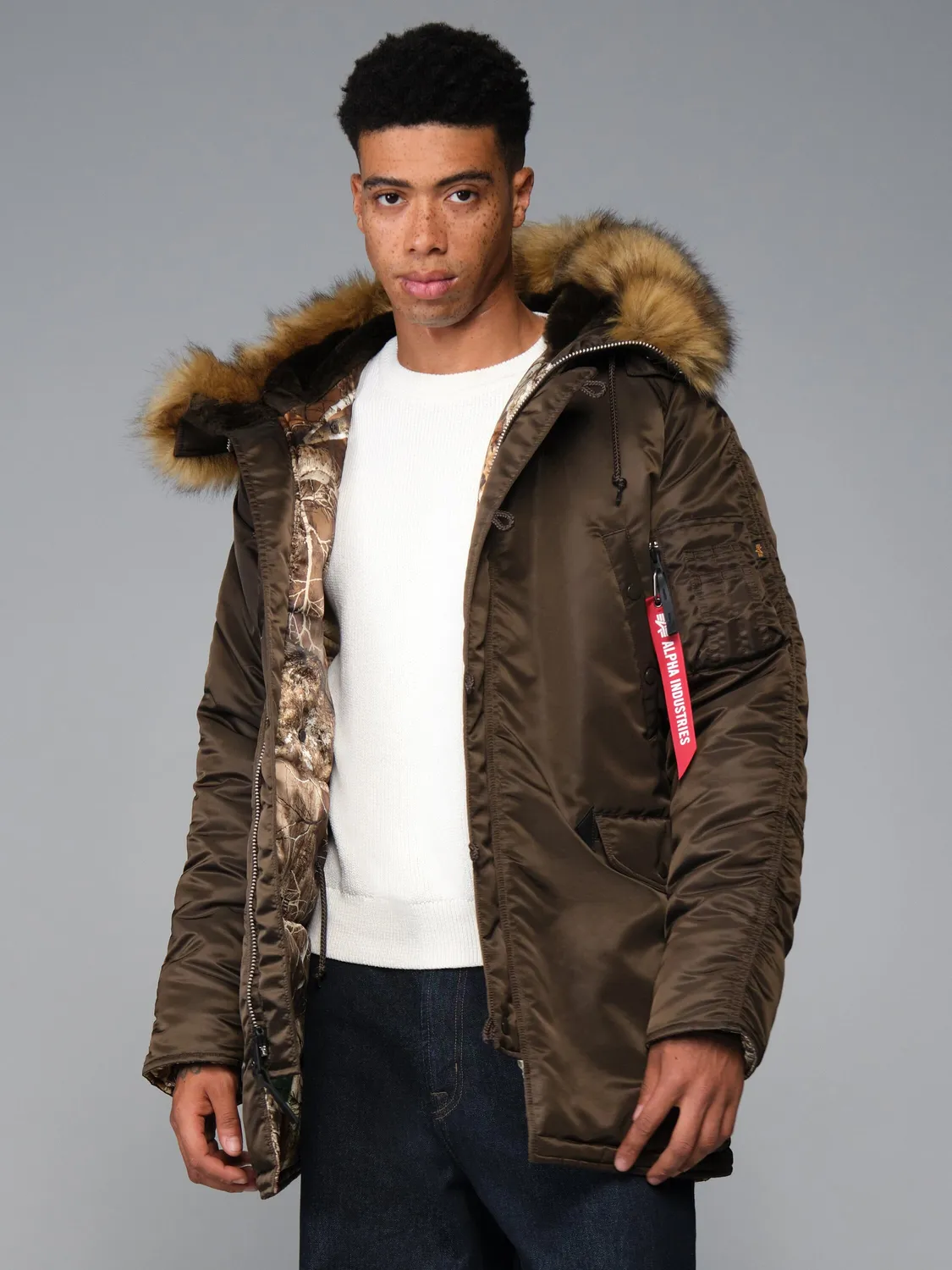 Alpha Industries N-3B Parka camouflage grand froid