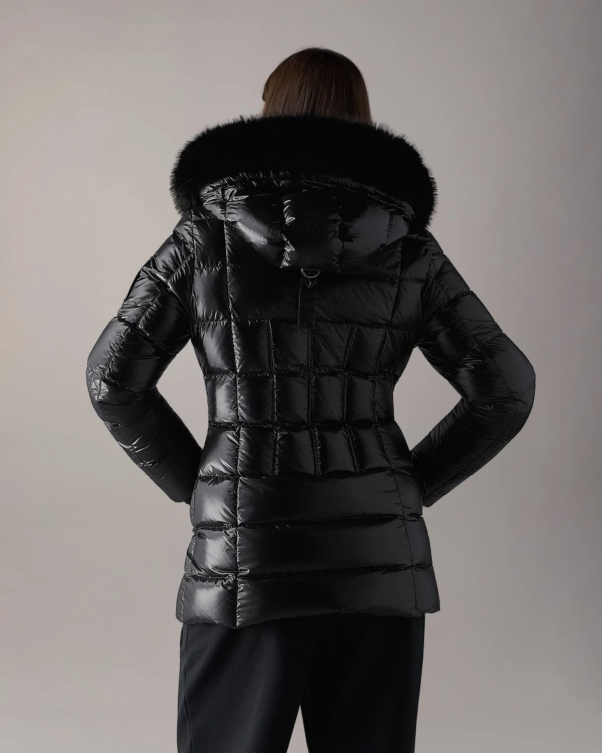 Moose Knuckles Celestia 3Q doudoune Black brillante