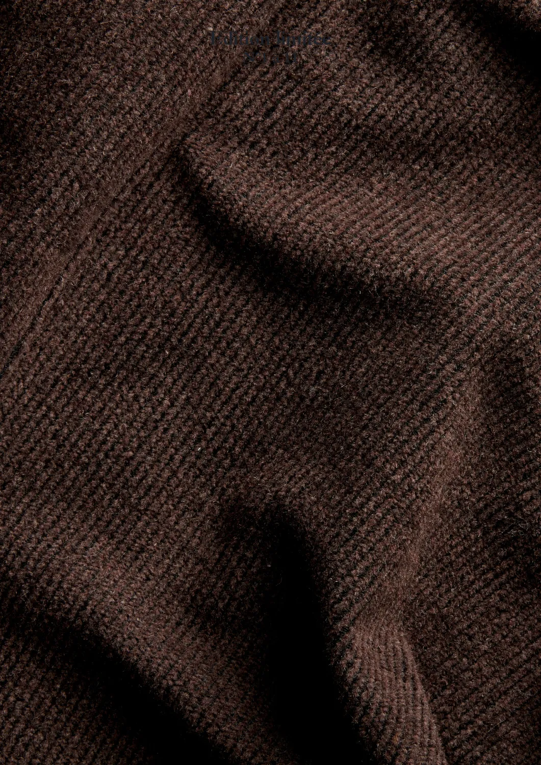 SOUBACQ Le Bleu Edie veste de travail velours bleu