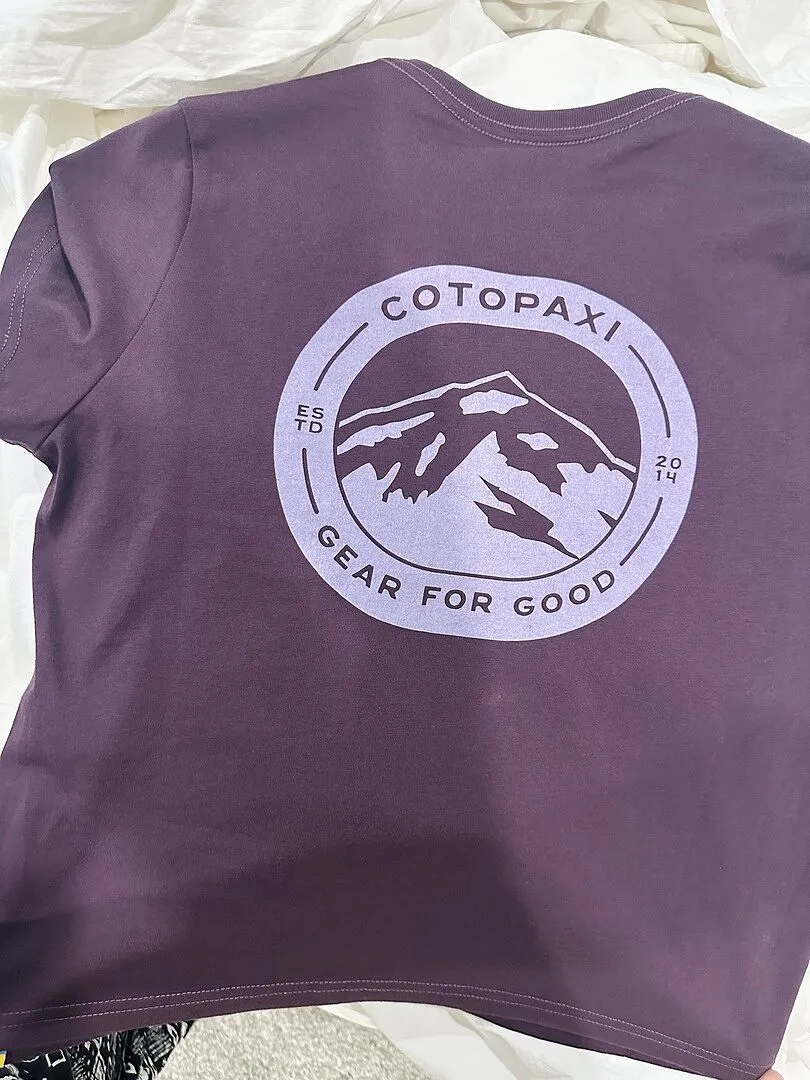 Cotopaxi Mt. Cotopaxi t-shirt femme Mystic coton