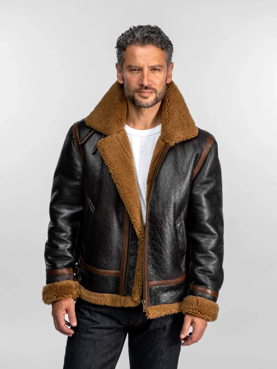 Daytona Bombardier DFH blouson cuir agneau
