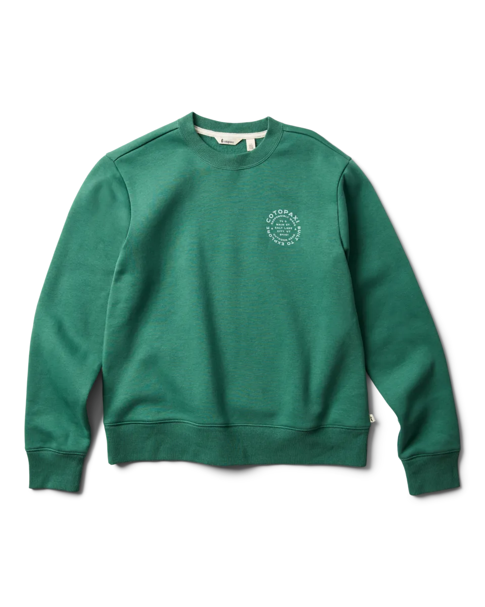 Cotopaxi Built to Explore sweat femme col rond graphique