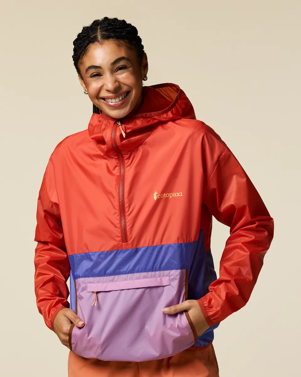 Cotopaxi Teca Half-Zip coupe-vent femme déperlant