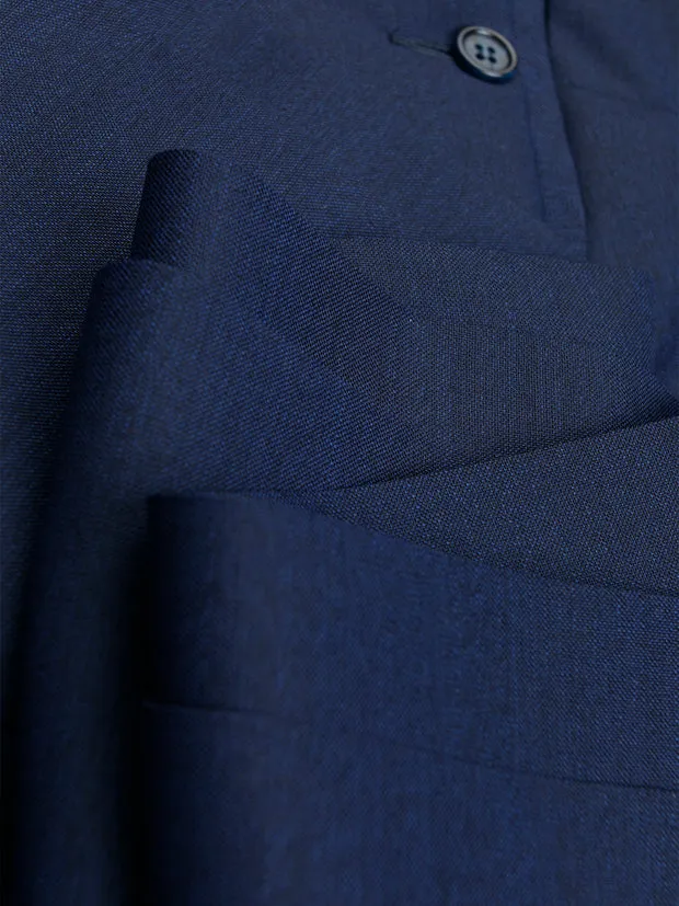 Hollington Siza pantalon laine marine infroissable
